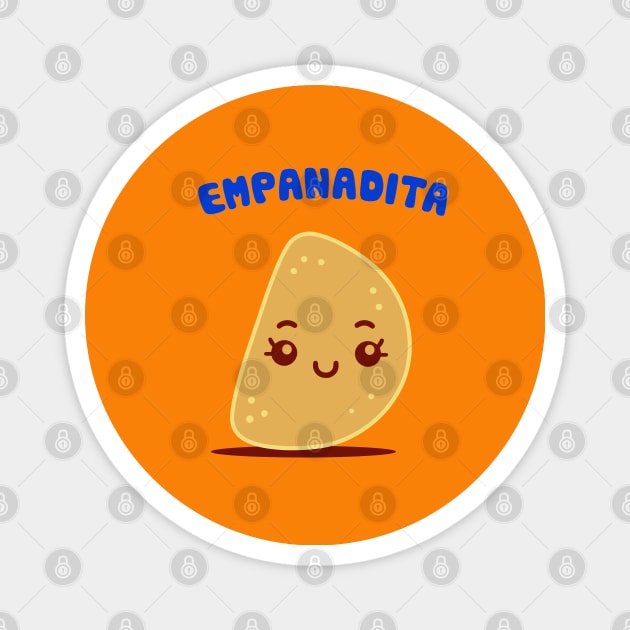 Empanadita - Comfort Food Zuliana Kawaii T-Shirt Magnet by somosdelsur